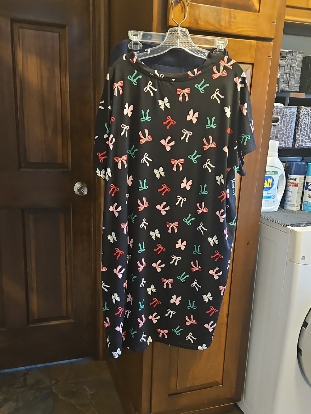 Lounging Short Sleeve 3x Soft Tunic  Dress. Pit 2 Pit 26 Length 39